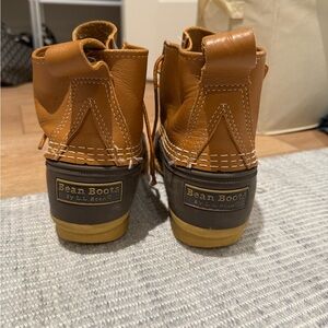 L.L. Bean Two-Tone Leather Boots